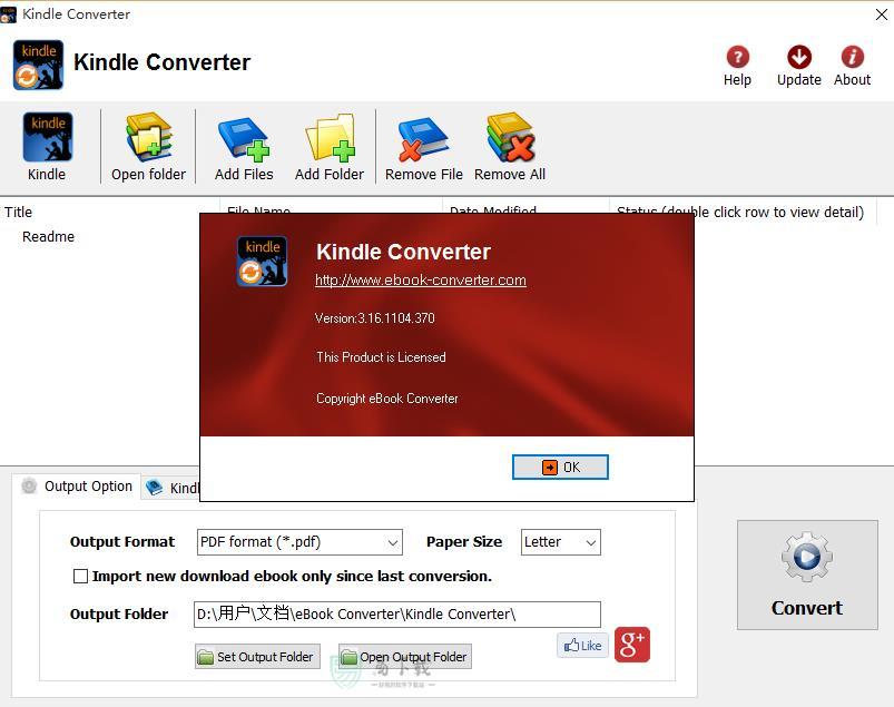电子书转换器Kindle Converter